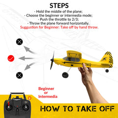 VolantexRC Sport Cub dual-battery pack; longer sessions and practice time