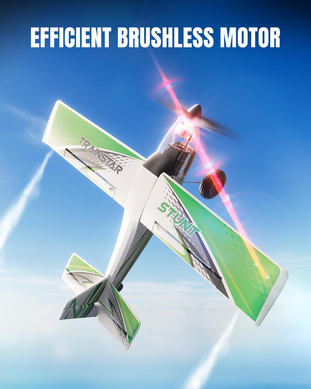 Volantexrc Xpilot gyro-stabilizer enables steady, predictable flights.