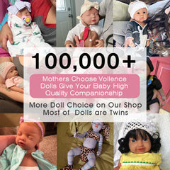 Vollence lifelike girl doll studio shot for display and gifting ideas.