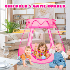Volscity princess tent with carrying bag for easy transport.
