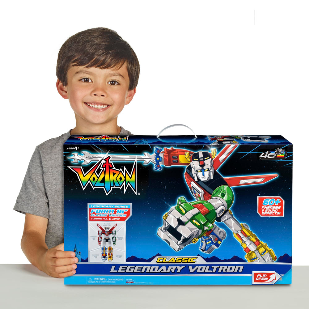 Voltron 1984 16-inch Voltron formation for display and play.