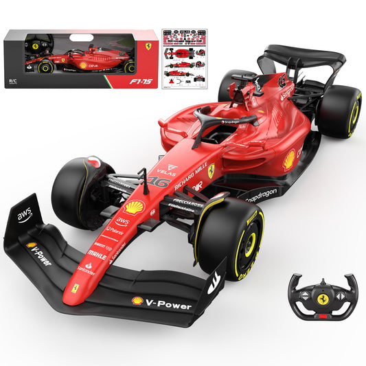 Voltz Toys Ferrari F1 75 body detail highlighting sleek realism