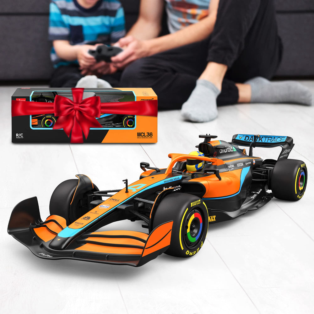 Voltz Toys MCL36 2.4GHz system enables interference-free multiplayer racing.