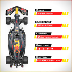 RB19 1/16 scale body ready for display and play.