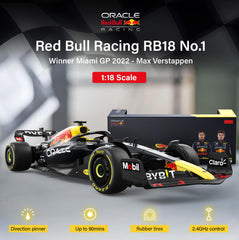 Voltz Toys Red Bull RB18 RC car cockpit detail with dashboard
