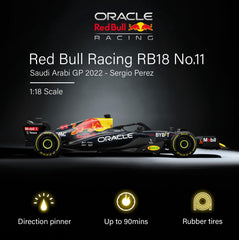 Voltz Toys RB18 side view highlights detailed scale design and livery.