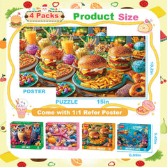 VOMYOZB Starfish 100-piece puzzle with ocean imagery for sequencing.
