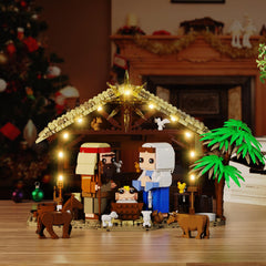 VONADO Christmas decoration adds festive, educational ambiance to home displays.