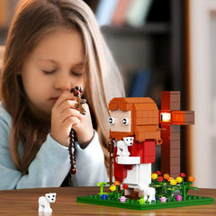 VONADO Jesus Building Block Set gift box elevates gift presentation
