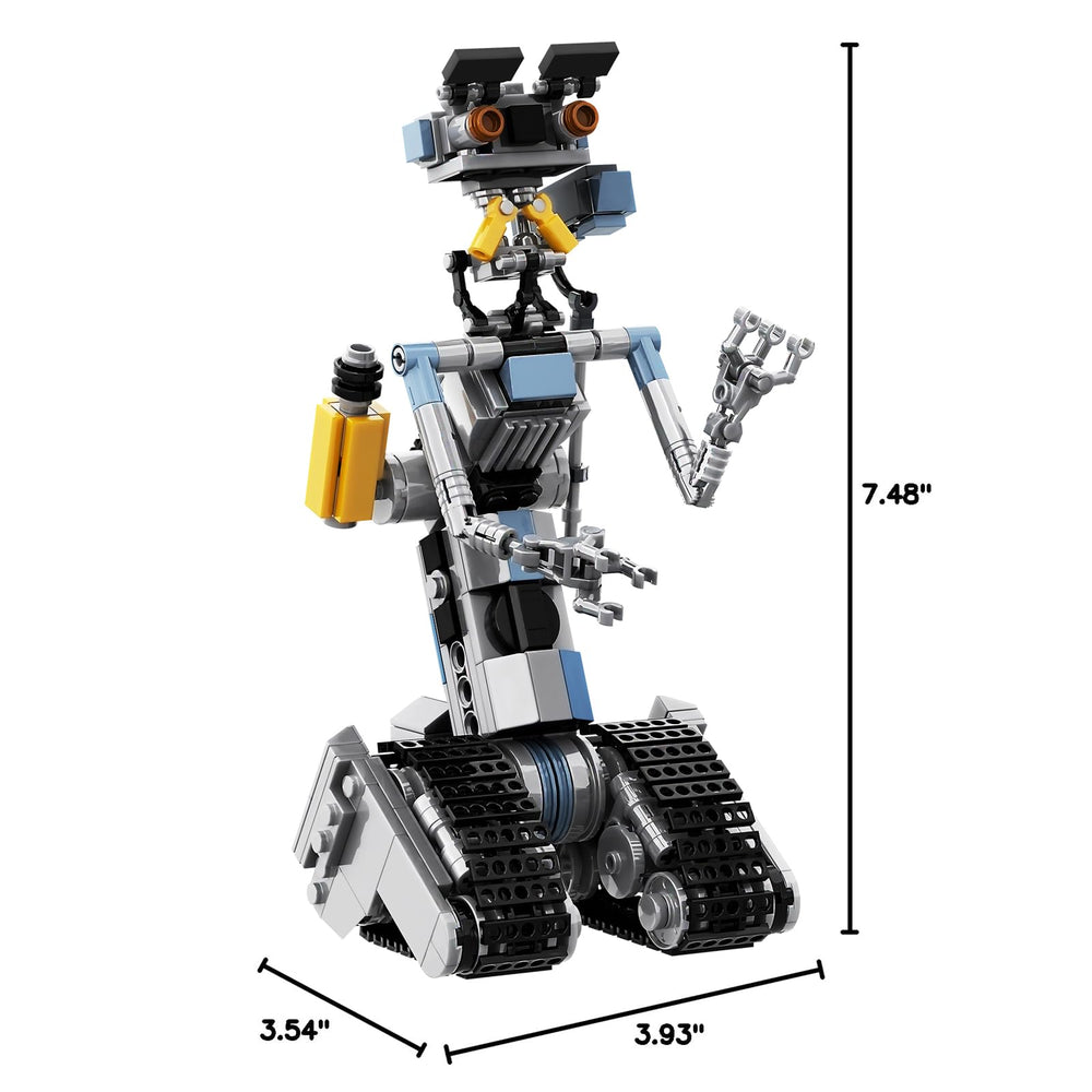 VONADO Johnny 5 expressive face detail enhances character and storytelling.
