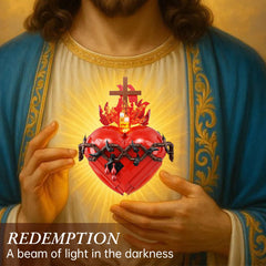 VONADO Prayer Room Decor Jesus Block Toy as contemplative focal point