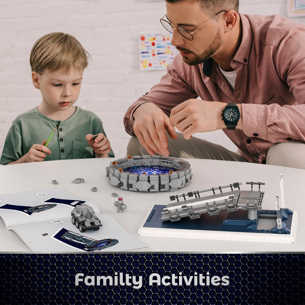 VONADO SG Star Tunnel Ring Model highlights, ideal for display and collection.