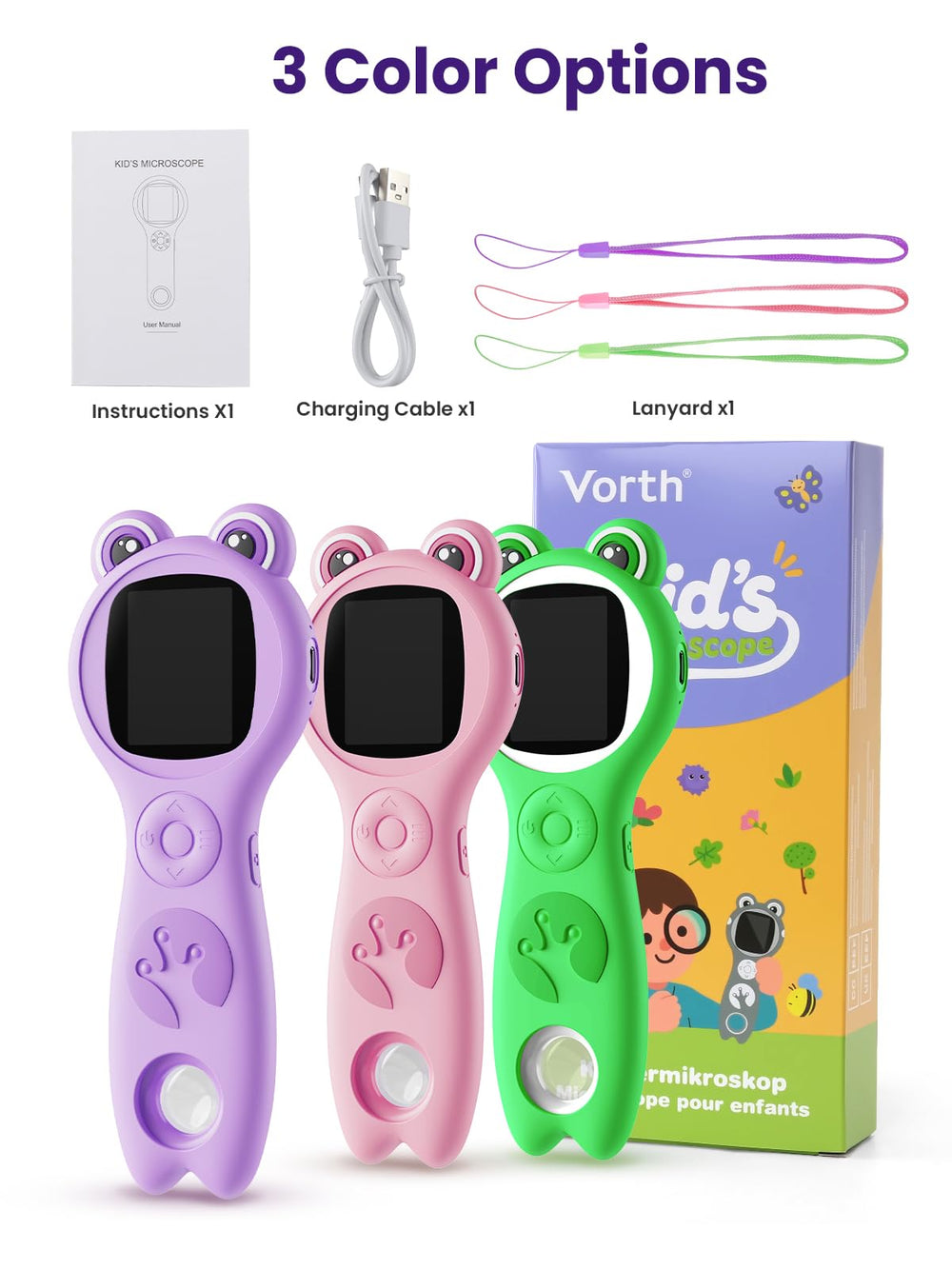 Vorth educational gift suitable for curious children ages 4–12.