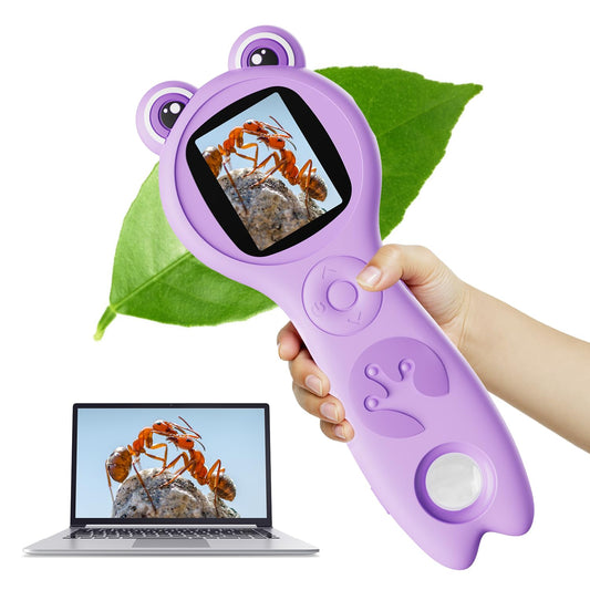 Vorth Kids portable digital microscope for on-the-go science exploration.