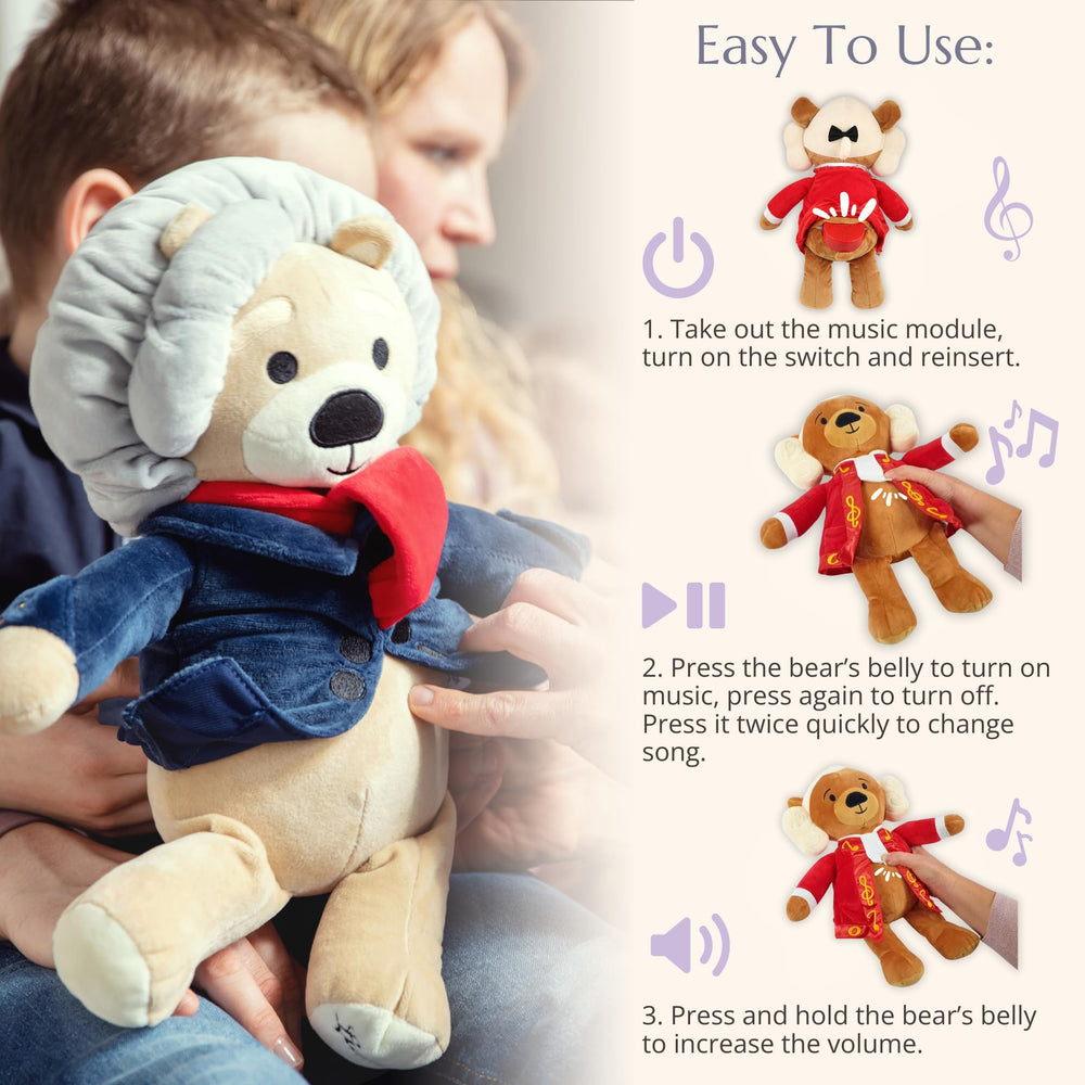 Vosego educational toy supports cognitive and emotional growth through music.