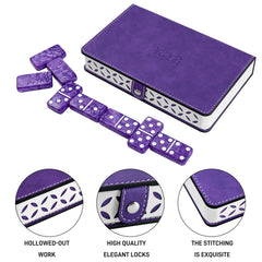 Thick jumbo tiles offer comfortable handling during games.