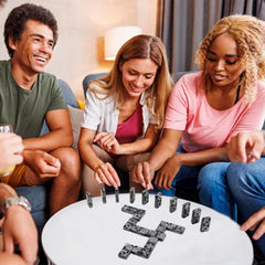 Vovotuzzi dominoes travel-ready set for holidays and camping