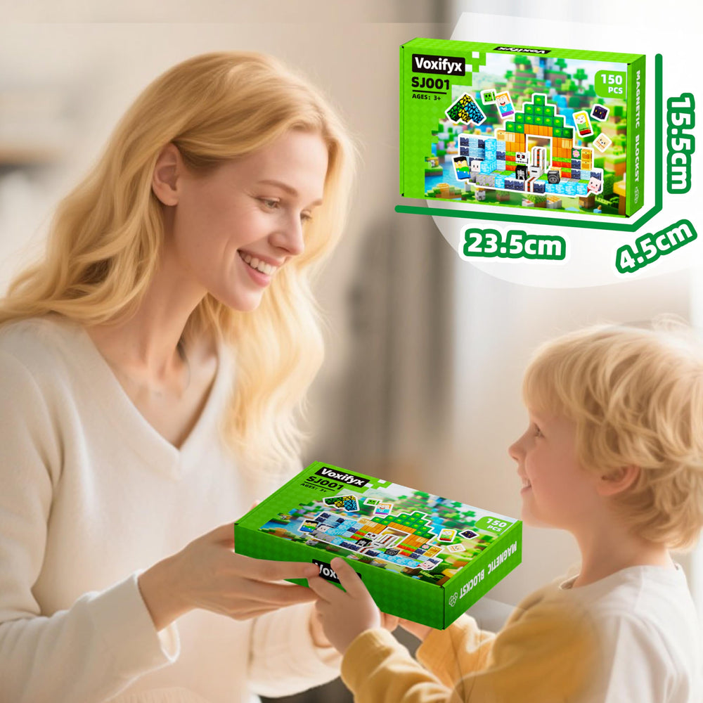 Voxifyx classroom-ready magnetic blocks for collaborative projects and STEM learning