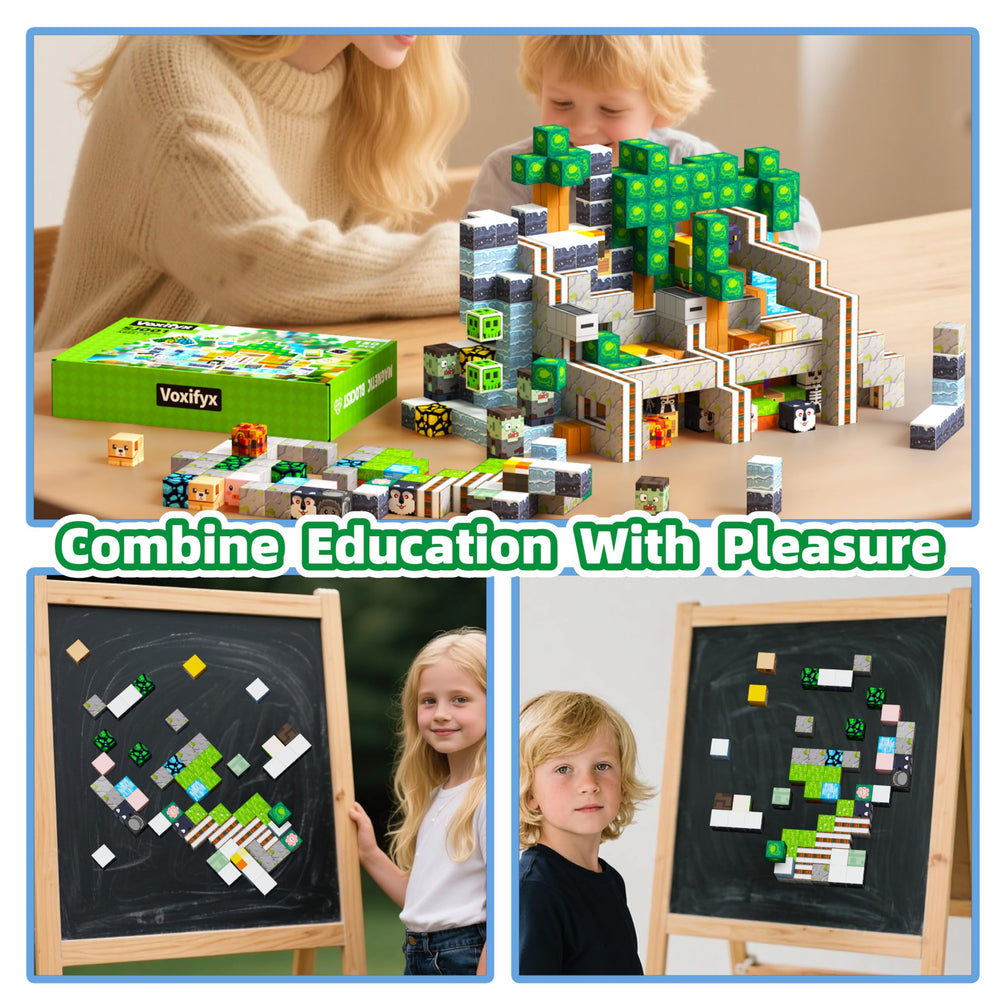 Voxifyx STEM toy promotes spatial reasoning with magnetic blocks
