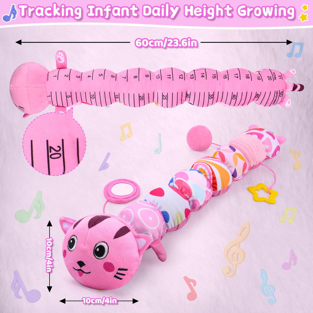 Vpkefla Caterpillar height-measure scale captures growth moments.