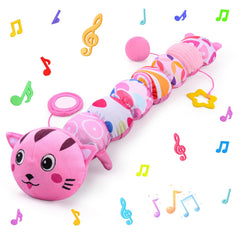 Vpkefla Caterpillar tummy time closeup boosts neck control and curiosity.