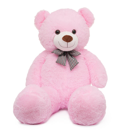 Vposyako 47 inch pink giant teddy bear ready for cozy snuggles and display