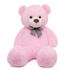 Vposyako 47 inch pink giant teddy bear ready for cozy snuggles and display