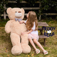 Vposyako life-size teddy, perfect for bedtime stories.