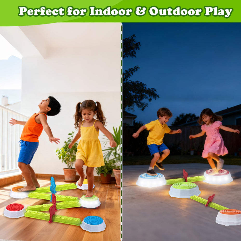 VROGTIK round stepping stones enable versatile, creative layouts