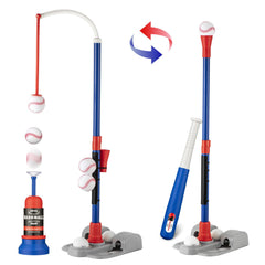 VROGTIK Adjustable T-Ball Set bat for backyard practice boosts hand-eye coordination.