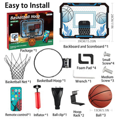 VROGTIK backboard with shock-absorbing padding reduces noise