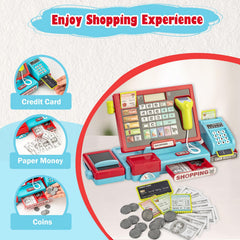 VROGTIK play money and coins help kids learn denominations during pretend purchases.