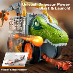 Vroomix detachable adventure cage expands play scenarios and storytelling.