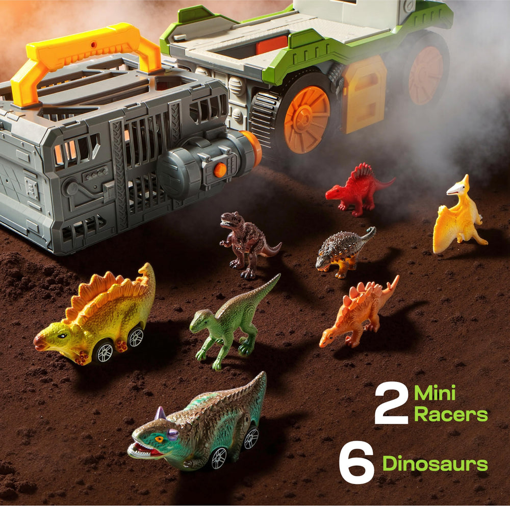 Vroomix Jova role-playing-dino set supports creative adventures.
