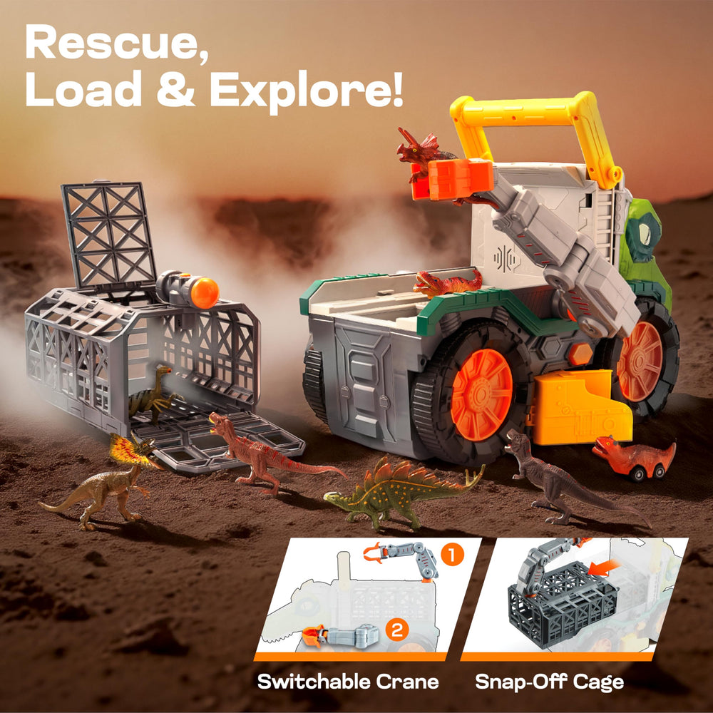 Vroomix small dinosaurs quartet invites detailed adventures for little explorers.