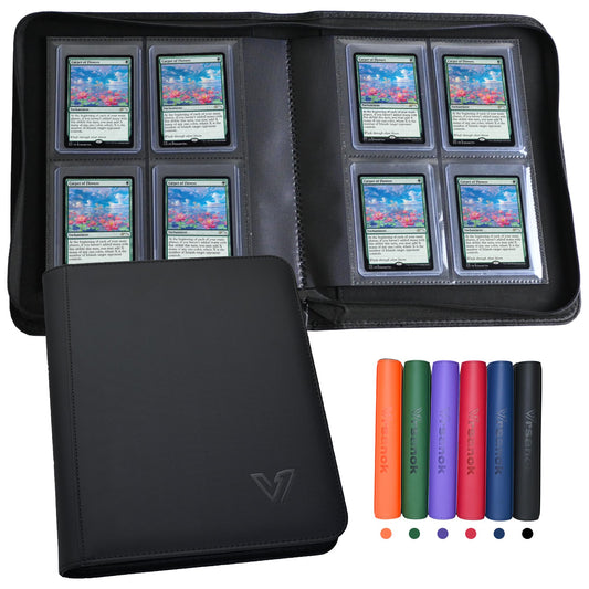 Vrsanok Toploader Binder front cover offers durable protection for your card collection.