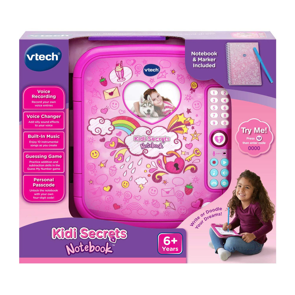 VTech Kidi Secrets Notebook game mode for number practice and play.