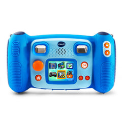 VTech Kidizoom Camera Pix blue selfie mode enables simple self-portraits for kids