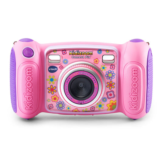 VTech Kidizoom Camera Pix Pink front view for kids' easy photography