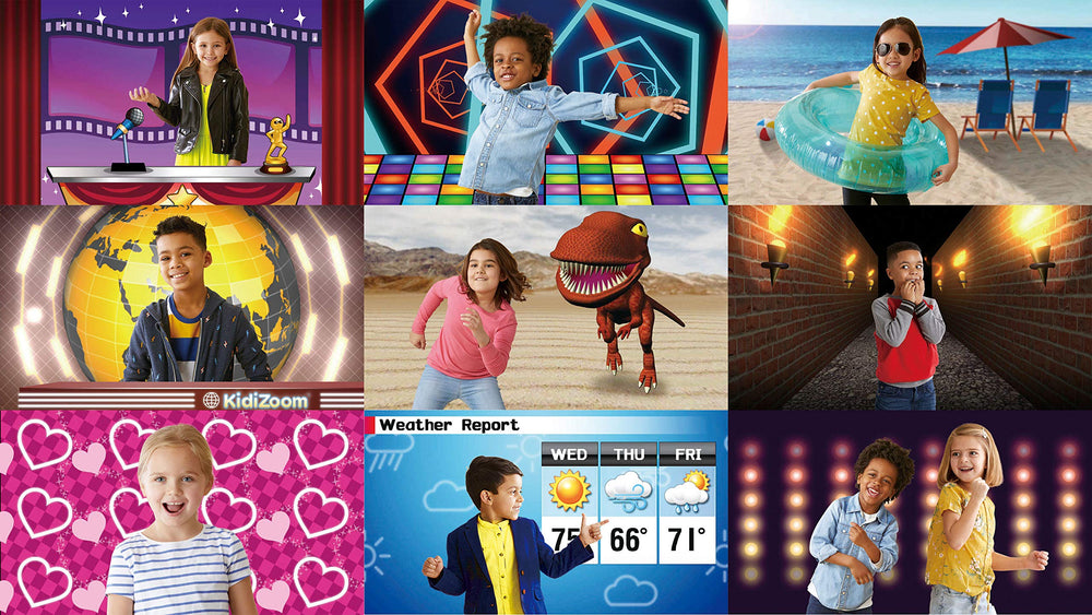 VTech KidiZoom Creator Cam HD video quality for crisp footage