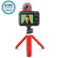 VTech KidiZoom Creator Cam red back view, compact design