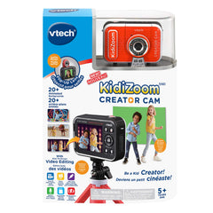 VTech KidiZoom Creator Cam time lapse feature creates dynamic clips