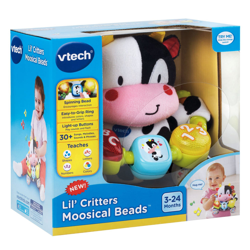 VTech Lil' Critters Moosical Beads 30+ songs and phrases for early language moments