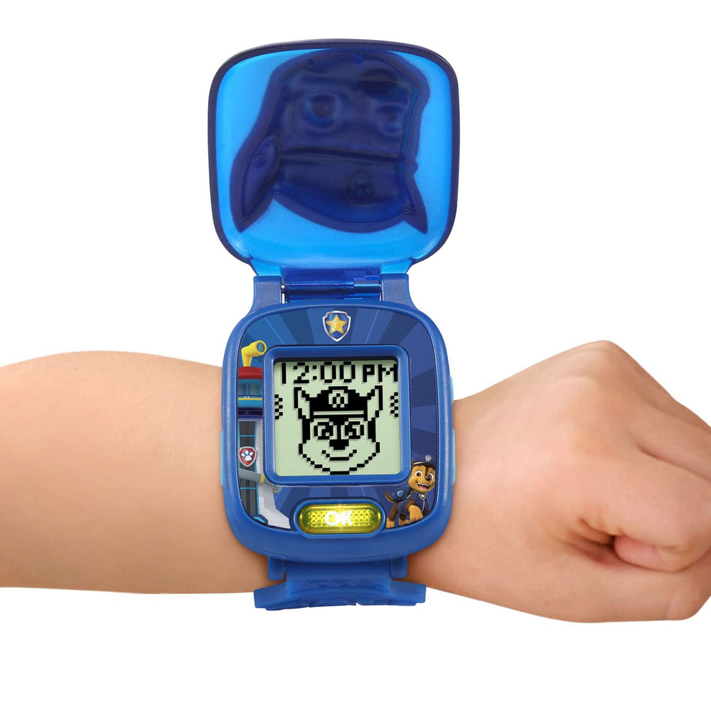 VTech PAW Patrol Pup Watch with badges matching visuals for learning