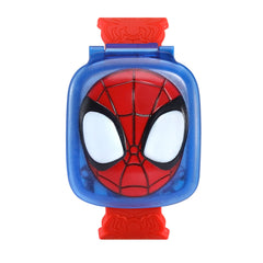 VTech Spidey Learning Watch cover showing 3D Spider-Man for interactive play