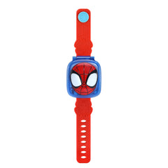 Child wearing the Spidey Learning Watch for comfortable daily wear