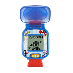 Watch includes stopwatch, timer, alarm, and cuckoo clock to explore time concepts