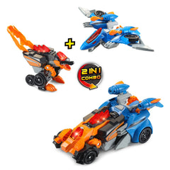 VTech Switch and Go Spinosaurus eyes glow red for dramatic play moments