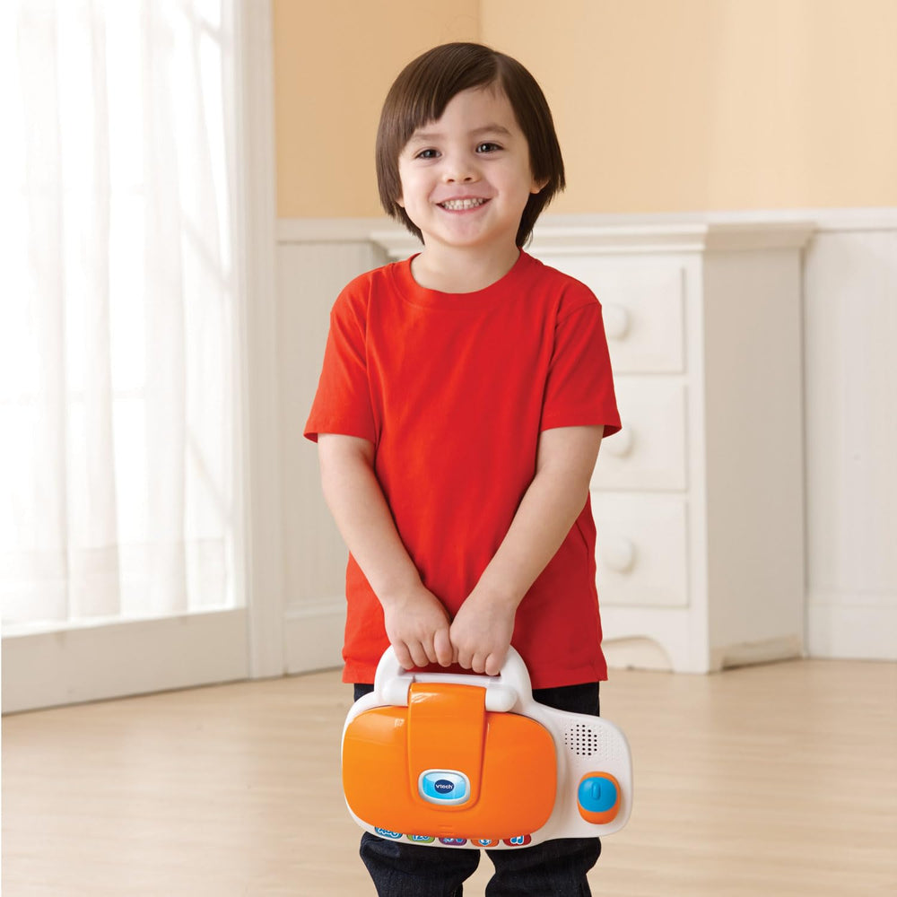 VTech Tote and Go orange attached mouse supports basic mouse skills