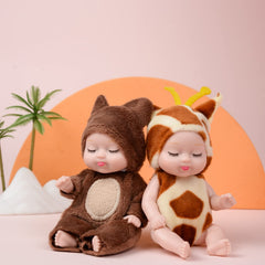 Vueos 6-pack doll set with clothes bundle for gifting.
